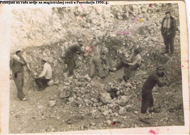 Prisojani na izgradnji magistralne ceste u Poserdarju