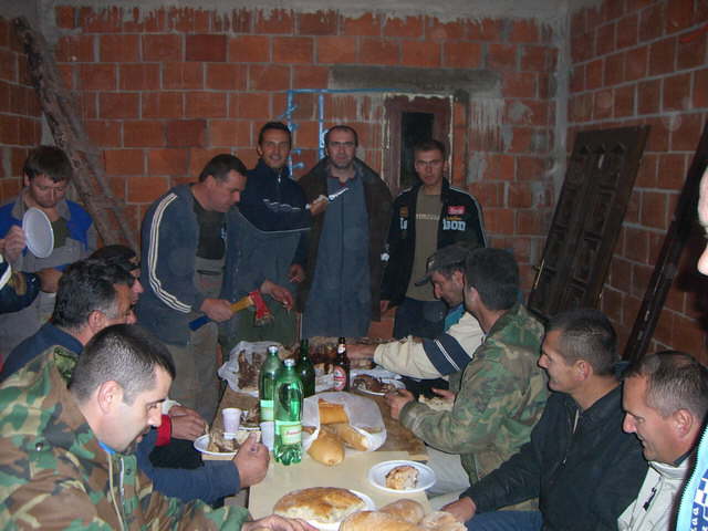 Slavio se jedan od zavr�etka radova na domu