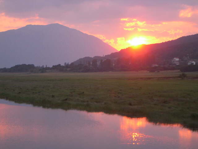 Kame�nica - zalazak sunca